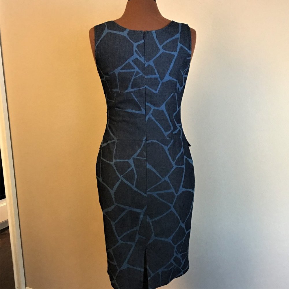 NATHALIE CHAIZE PARIS Sleeveless Denim Dress - Picture 11 of 16